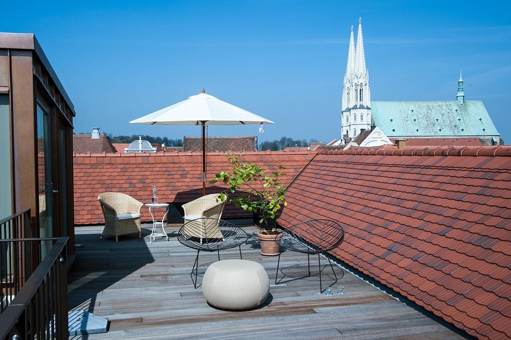 Emmerich Hotel Goerlitz Kültér fotó Roof terrace